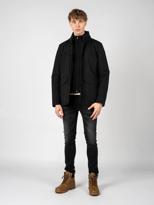Chaqueta Geox Tevere Hombre Negro