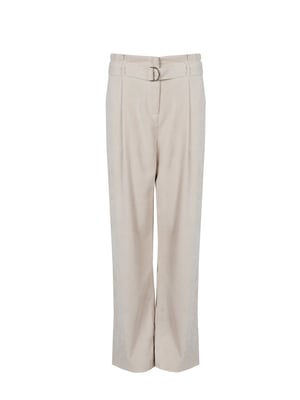 Liu Jo Pantalones Velluto de mujer Blanco