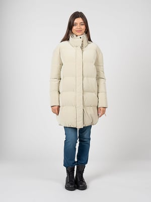 Patrizia Pepe Chaqueta Puchowa Down Jkt de mujer Blanco