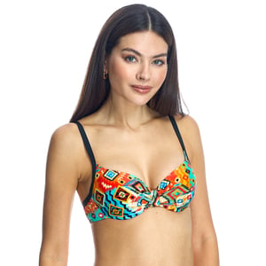 Sujetador de bikini con aros W240924 mujer
