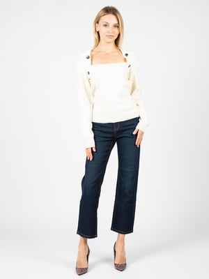 Silvian Heach Jersey Mujer Off-White