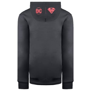Reebok x DC Superman Sudadera con capucha para hombre en grafito oscuro
