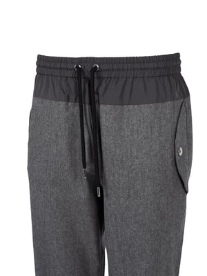 Les Hommes Pantalones Comfy del hombre Gris