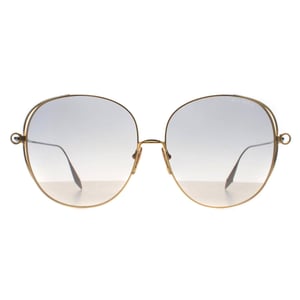 Dita Round Womens Gold Black Palladium Light Grey to Light Tan Gradient Arohz