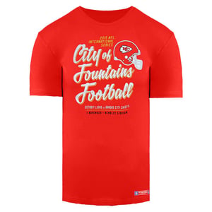 NFL Team Apparel Camiseta manga corta cuello redondo Rojo Juniors MKC2072RE
