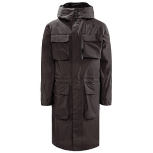 Jack Wolfskin Tech Lab Hudson Uards Mens Brown Parka Chaqueta