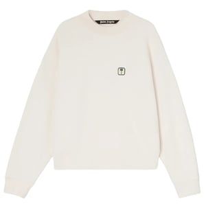 Sudadera blanca con logo PXP de Palm Angels