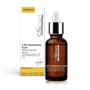 skinChemists Suero para ojos equilibrante con 1.5% de ácido tranexámico 15ml