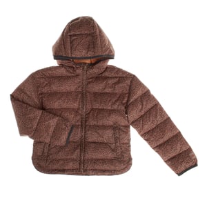 Chaqueta acolchada con capucha 426484 niña