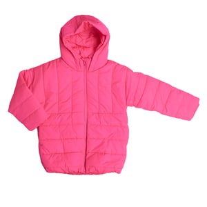 Chaqueta acolchada con capucha 726611 niña