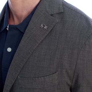 PMJA03-TL219 Blazer de manga larga de corte regular para hombre