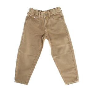 Jeans de talle alto tipo barril 797333 para chicas