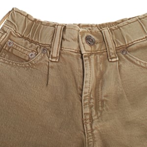 Jeans de talle alto tipo barril 797333 para chicas