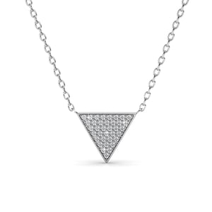 Colgantes Veron - Plata y Cristal