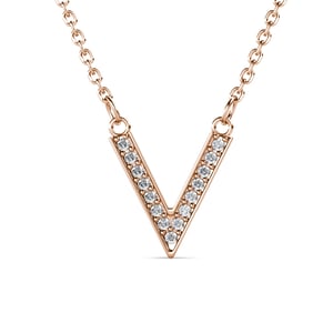 Colgantes Victoria - Oro rosa y cristal
