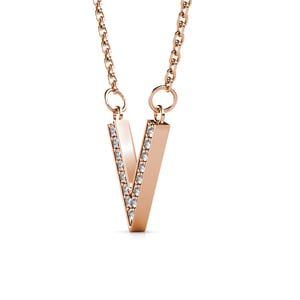 Colgantes Victoria - Oro rosa y cristal