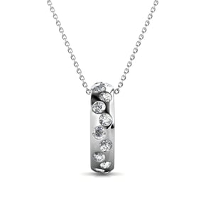 Colgantes Joy - Plata y Cristal