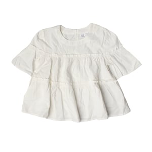 Camisa corta de manga corta con volantes 856269 niña