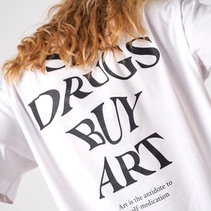 Camiseta Oversize Sell Drugs SUPERB mujer