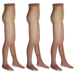 Paquete de 3 panties opacos de 40 deniers 1152 niña