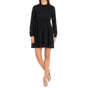 Vestido TUNIS manga larga y cuello redondo 16F2DR17 mujer