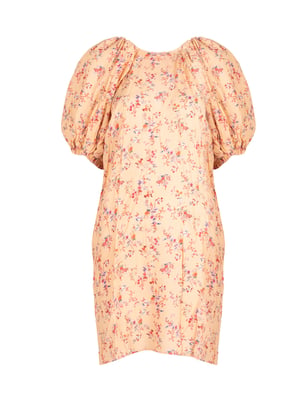 Silvian Heach Vestido de mujer rojo, naranja