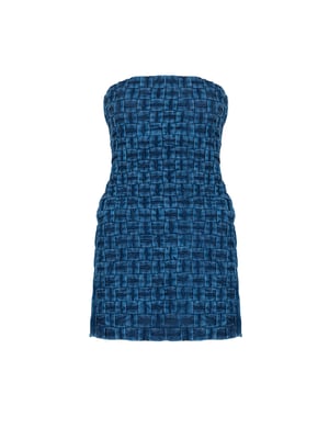 Pinko Vestido Rilassata de mujer azul