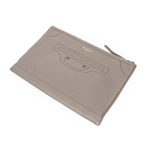 Blackout Zip Clutch  Bolso