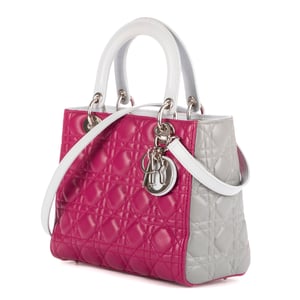 Medium Lady Dior Zip PM Bolso