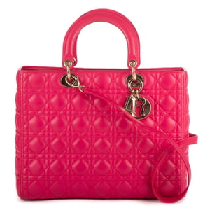 Large Lady Dior Zip GM Bolso