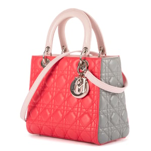 Medium Lady Dior Zip PM Bolso