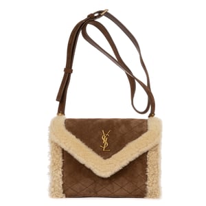 Shearling  Flap Pochette  Bolso bandolera