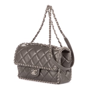 Chain-Around Small Single Flap  Bolso bandolera