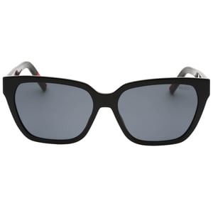 Hugo Boss gafas de sol negras con lentes grises