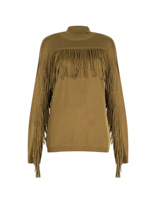 Trussardi Jeans Suéter de mujer verde