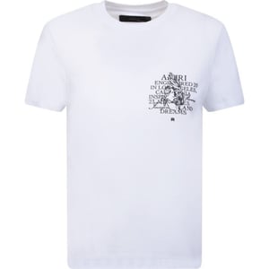 Amiri Precious Memories Design camiseta blanca