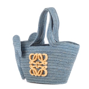 Elephant Raffia Tote  Bolso