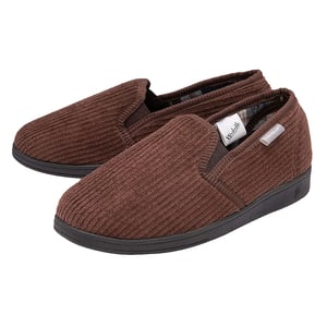 Pantuflas para hombre forradas de tartán con espuma viscoelástica