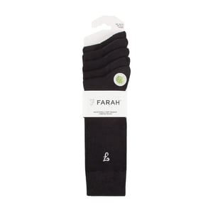 Lote de 5 calcetines de bambú con rayas brillantes para hombre
