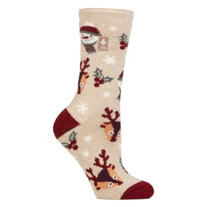 Calcetines térmicos con motivos navideños Lite para mujer