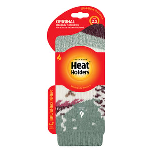 Calcetines térmicos originales de mujer con motivos navideños