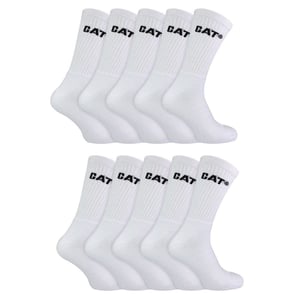 10 Pares de Calcetines de Algodón Duraderos Unisex Performance Work