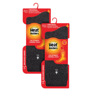 Pack de 2 calcetines térmicos de cepillado originales para hombre