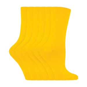 6 Pares de Calcetines de Algodón para Mujer