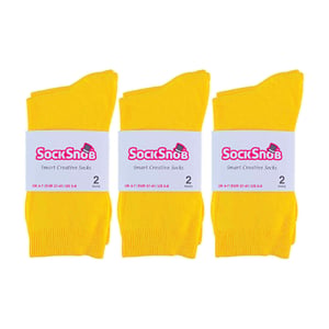6 Pares de Calcetines de Algodón para Mujer