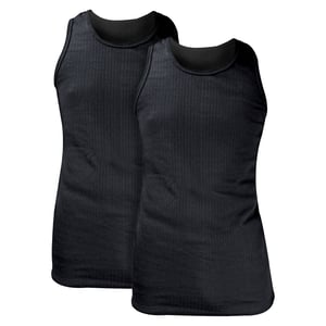 Lote de 2 camisetas térmicas sin mangas para hombre en invierno
