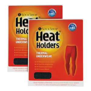 Lote de 2 calzoncillos largos térmicos de invierno para hombre