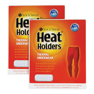 Pack de 2 calzoncillos largos térmicos de invierno para hombre