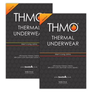 2 Pack Calzoncillos Largos Térmicos para Hombre | Ropa Interior Térmica de Invierno de Capa Base