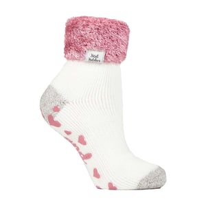 Calcetines Térmicos Antideslizantes de Corte Bajo con Agarres para Mujer
